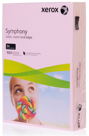 XEROX PAPER Бумага Xerox цветная SYMPHONY Pastel Pink (80) A4 500л. купить и провести сервисное обслуживание в Житомире и области