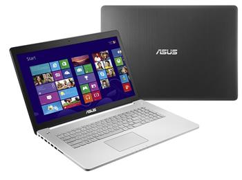 ASUS  Ноутбук ASUS N750JK-T4024H 17.3  FHD AG Intel i7-4700HQ-8-2000-DVD-NVD850-4-WiFi-BT-W8 купить и провести сервисное обслуживание в Житомире и области