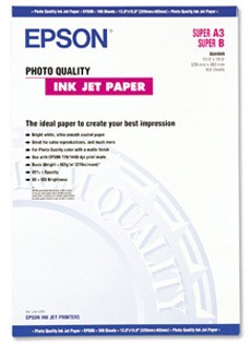EPSON supplies Бумага Epson A3+ Photo Quality InkJet Paper, 100л купить и провести сервисное обслуживание в Житомире и области