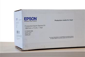 EPSON supplies Бумага Epson Production Scrim Banner 42x12.2m купить и провести сервисное обслуживание в Житомире и области