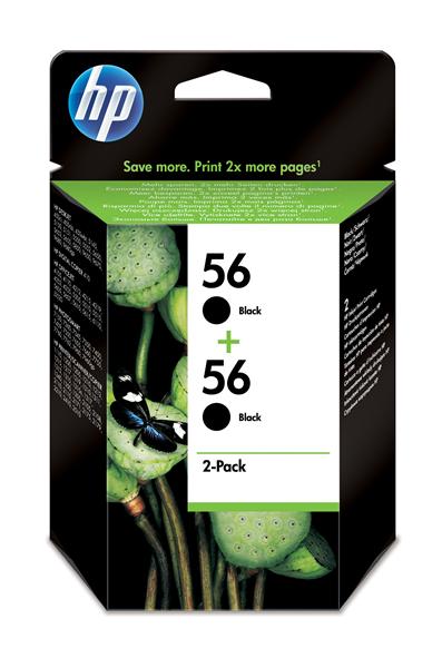 HP supplies Картридж HP No.56 Black 2-pack купить и провести сервисное обслуживание в Житомире и области