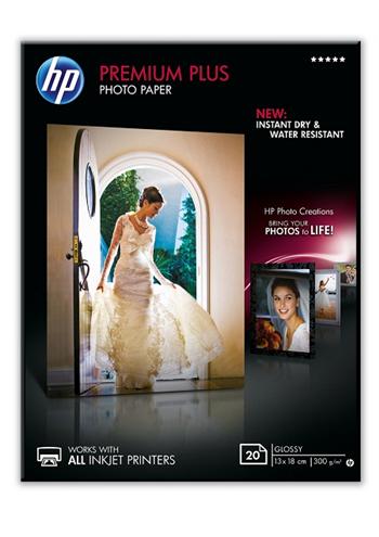 HP supplies Бумага HP 13x18 Premium Plus Glossy Photo Paper 20л. купить и провести сервисное обслуживание в Житомире и области