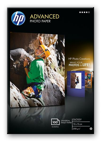 HP supplies Бумага HP 10x15cm Advanced Glossy Photo Paper, 100л. купить и провести сервисное обслуживание в Житомире и области