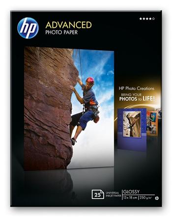 HP supplies Бумага HP 13x18cm Advanced Glossy Photo Paper borderless, 25л. купить и провести сервисное обслуживание в Житомире и области